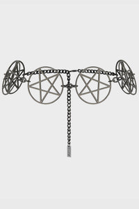 Pentagram Chain Belt