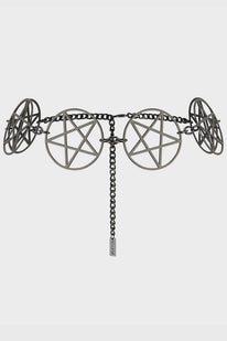Pentagram Chain Belt