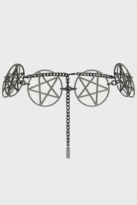 Pentagram Chain Belt
