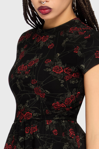 Poisoned Rose Mini Dress