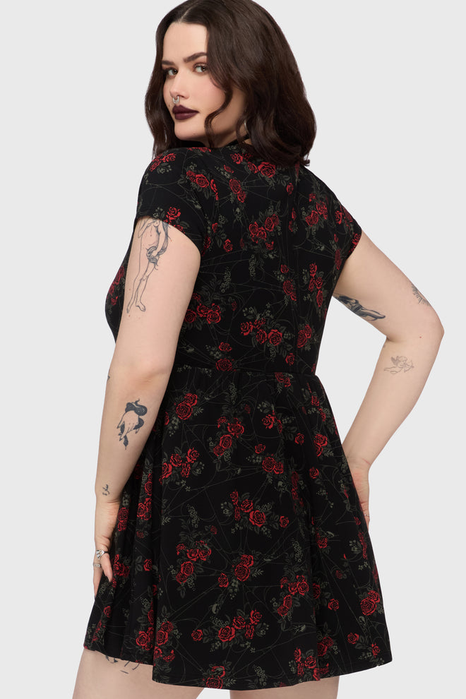 Poisoned Rose Mini Dress