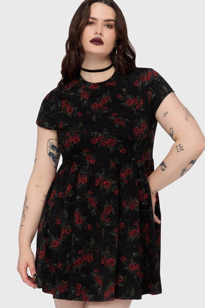 Poisoned Rose Mini Dress