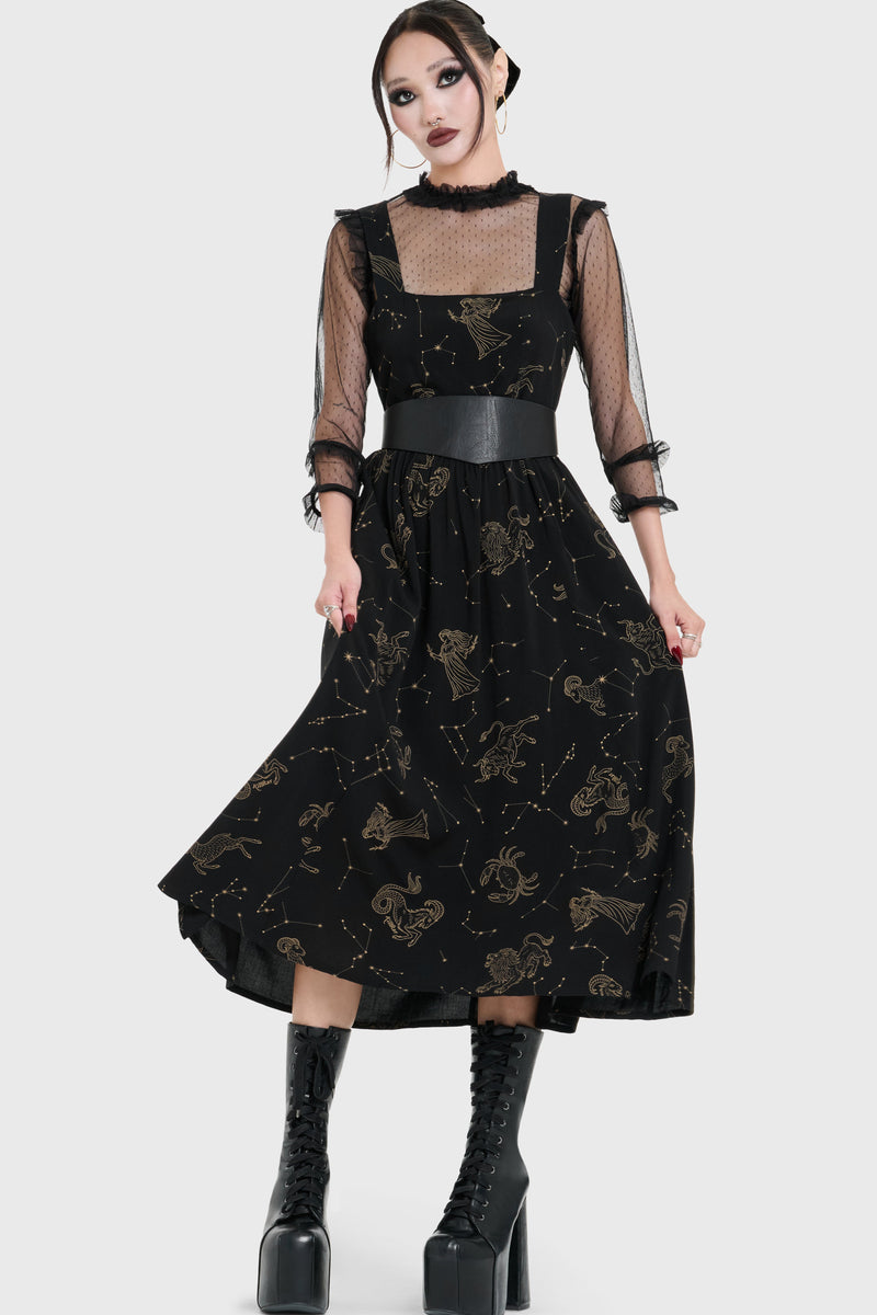 Polaris Night Midi Dress