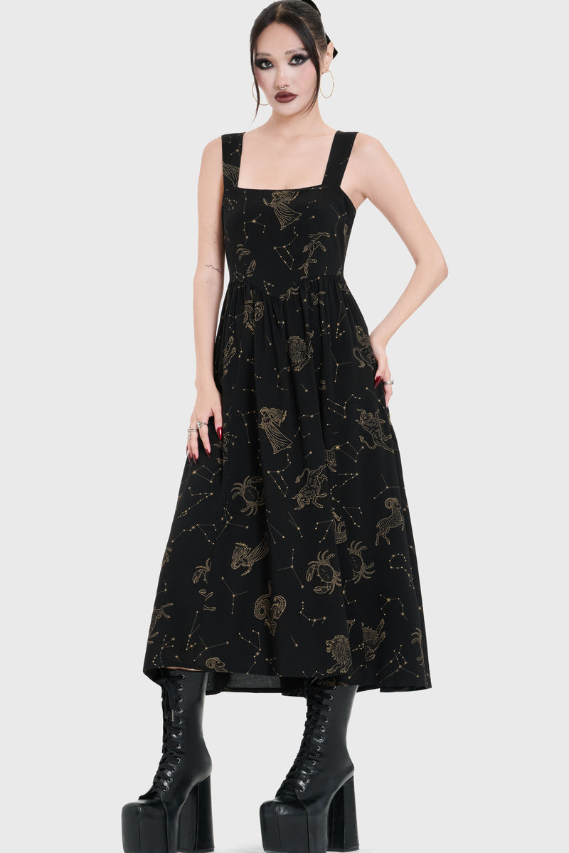 Polaris Night Midi Dress