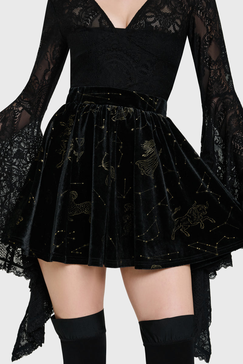 Polaris Night Mini Skirt