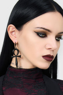 Resurrection Earrings [BLACK]