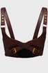 Roseate Harness [Brown/Gold]