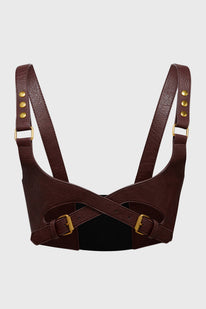 Roseate Harness [Brown/Gold]