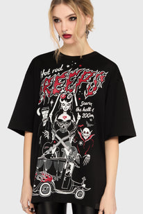 Scaring Hell Boxy T Shirt