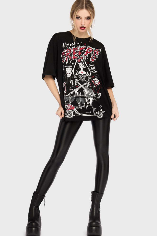 Scaring Hell Boxy T Shirt