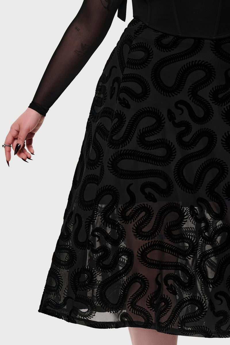 Serpentes Midi Skirt