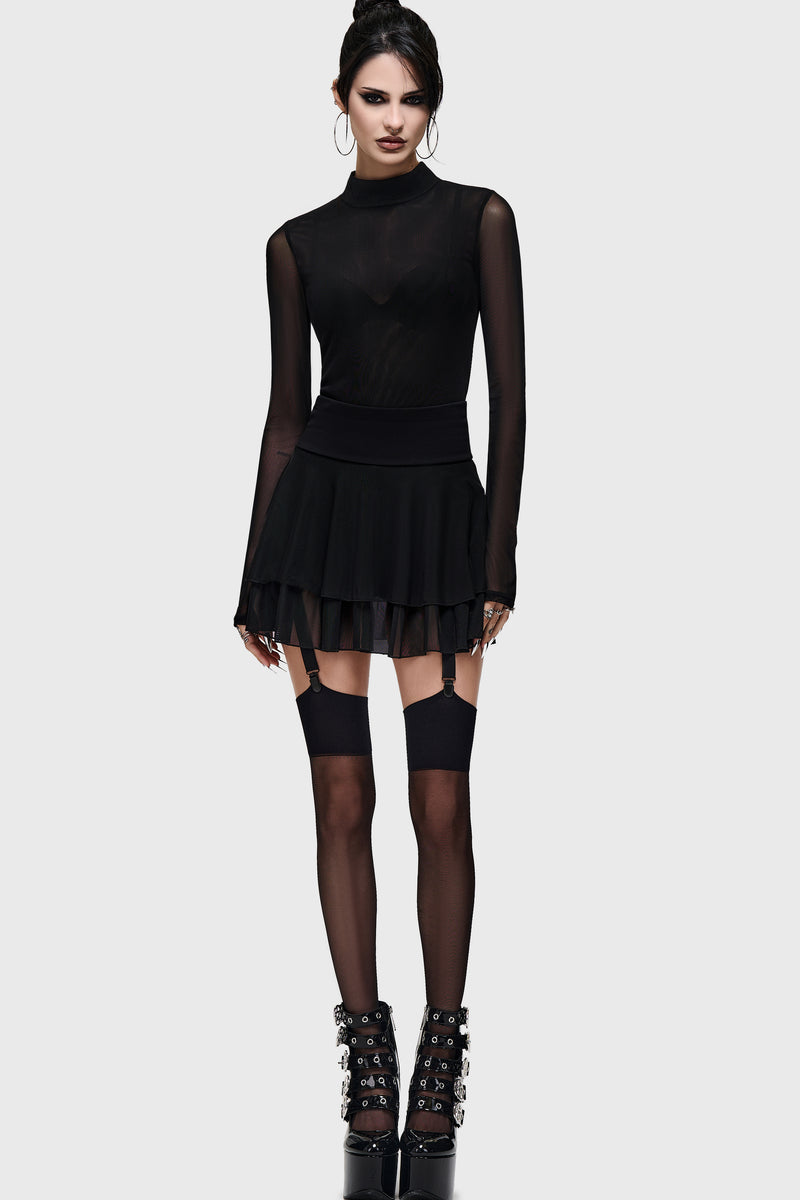 Shadow High Neck Top