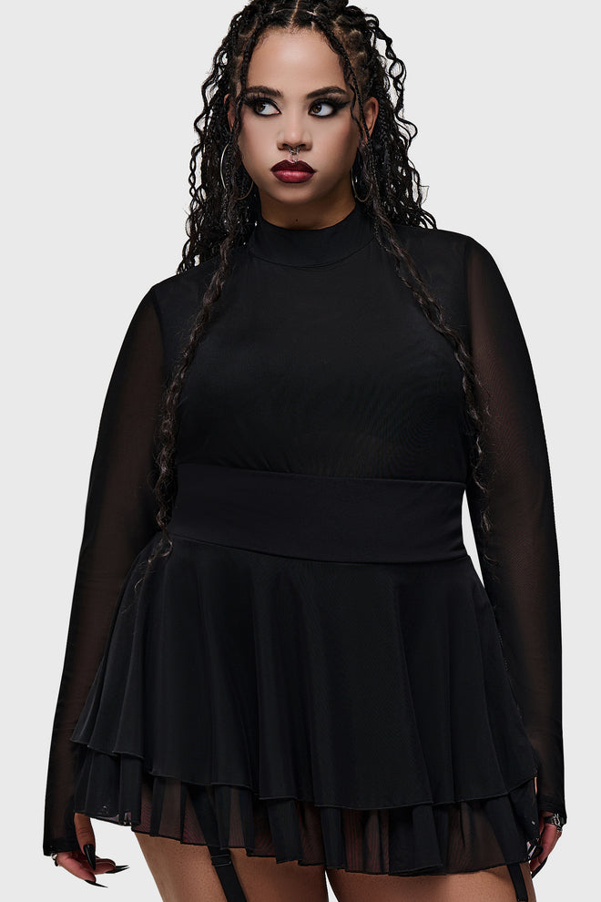 Shadow High Neck Top
