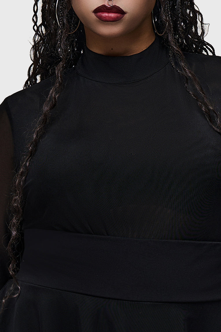 Shadow High Neck Top