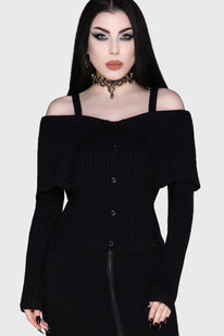 Shadow Empress Knit Top
