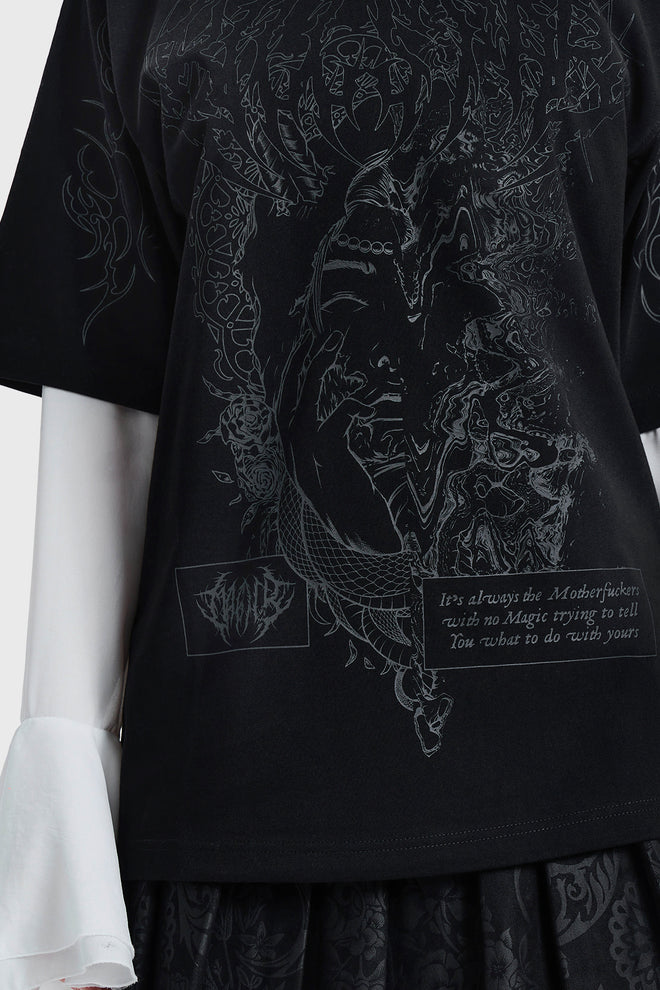 Shadows With Eyes Boxy T-Shirt