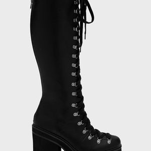 Bloodletting Knee-High Boots