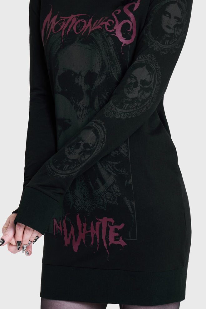 SICK OF THE MASK LONGLINE HOODIE