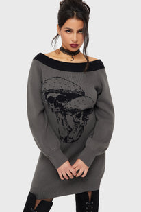 Skullcap Sweater Dress