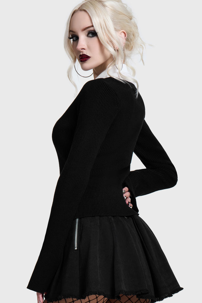 Skultra V-Neck Cardigan