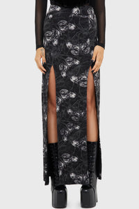 Spidrasica's Web Maxi Skirt