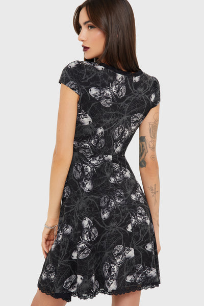 Spidrasica's Web Mini Dress