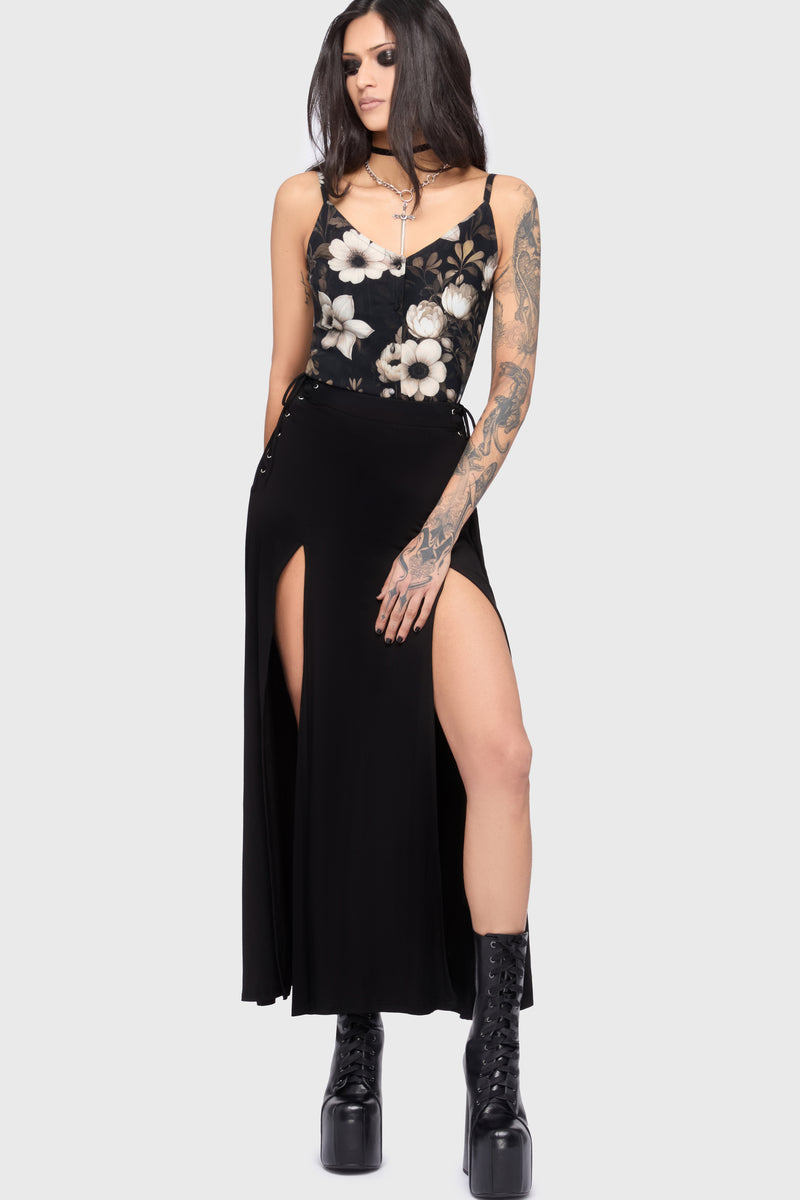 Stellar Hour Button Up Cami Top