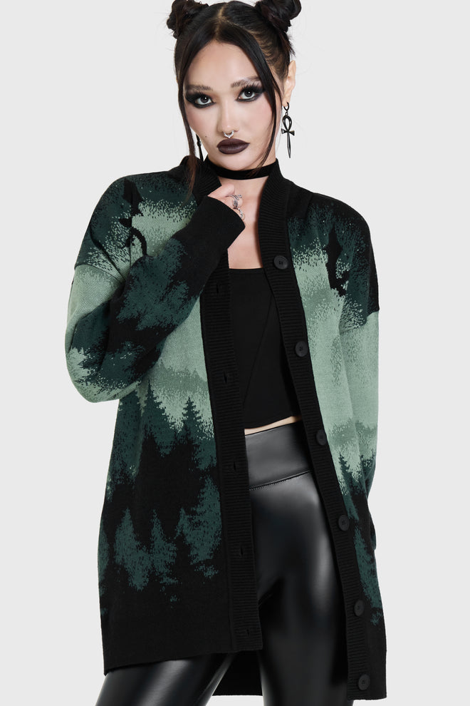 Stellar Night Knitted Cardigan