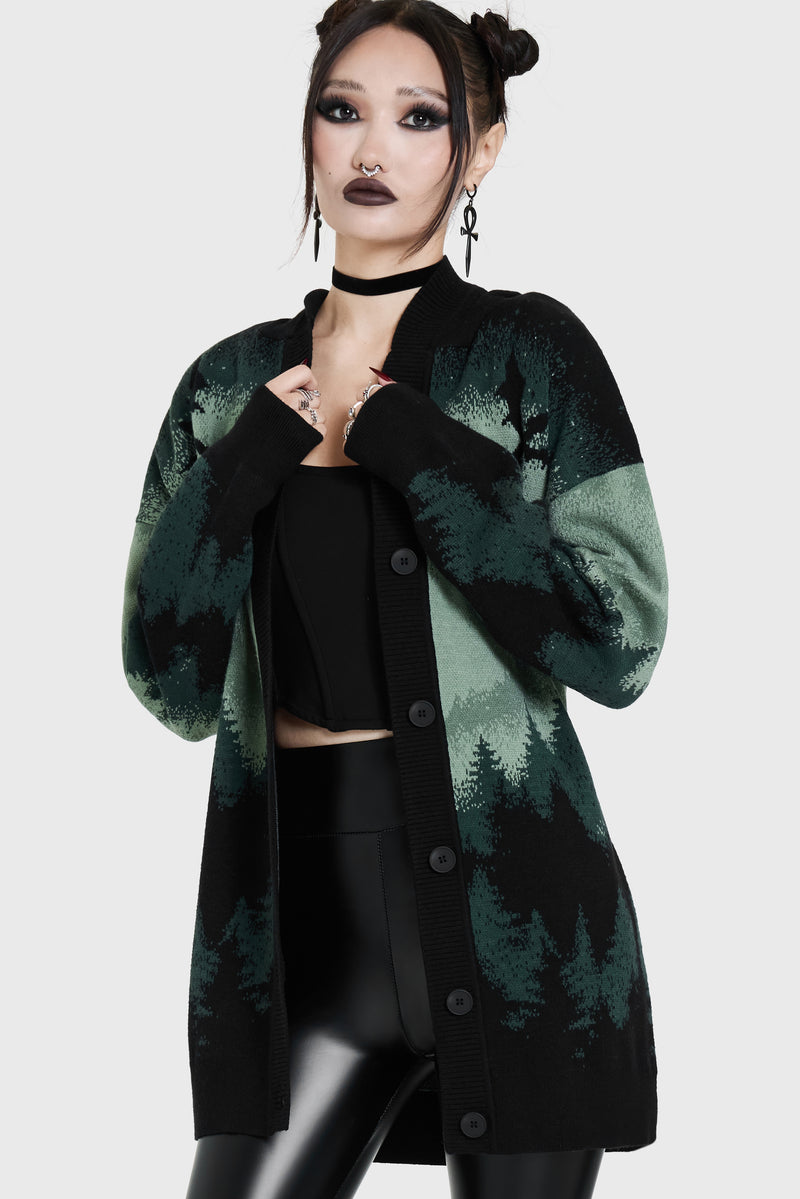 Stellar Night Knitted Cardigan