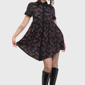 The Gremlins Are Coming Shirt Dress