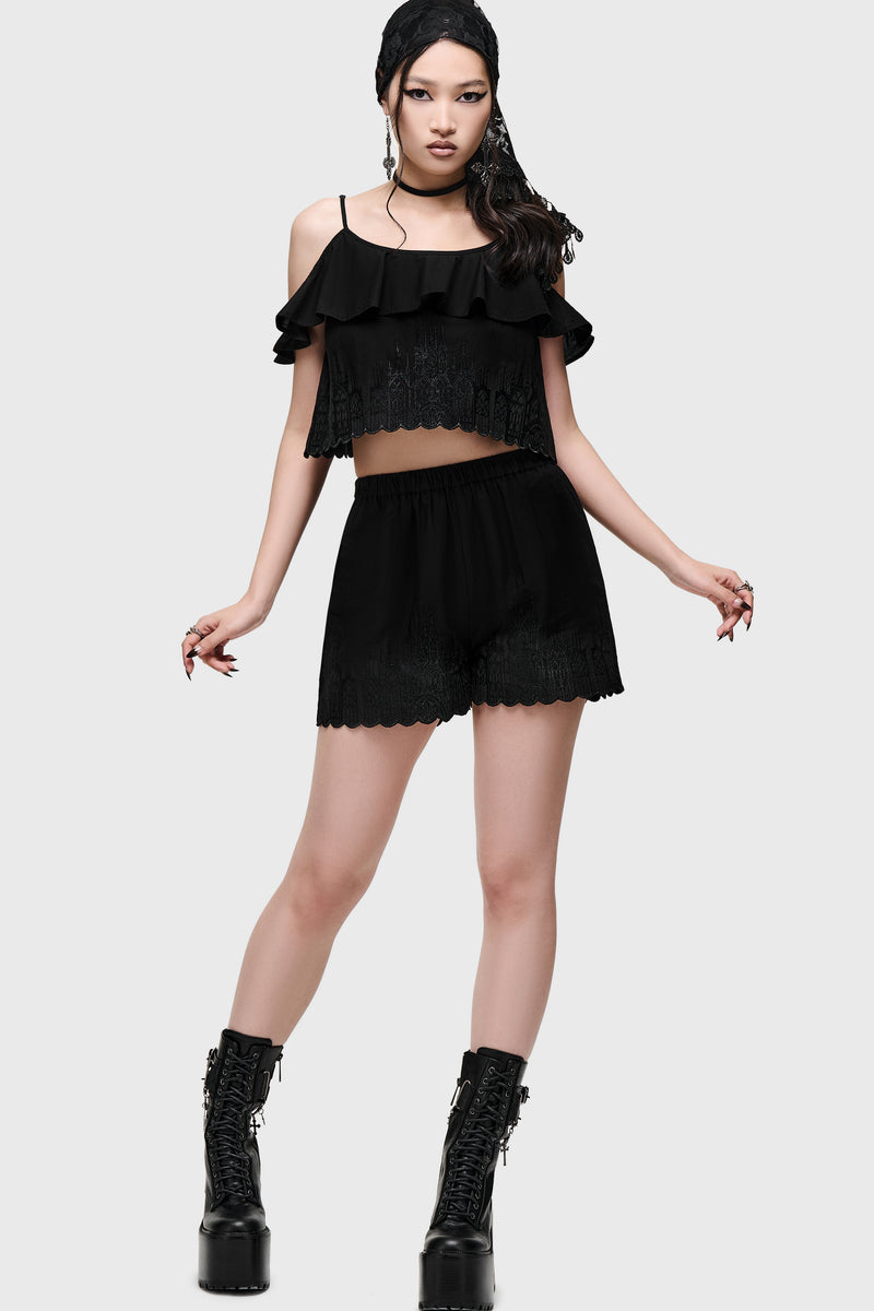 Thorned Spire Off The Shoulder Top