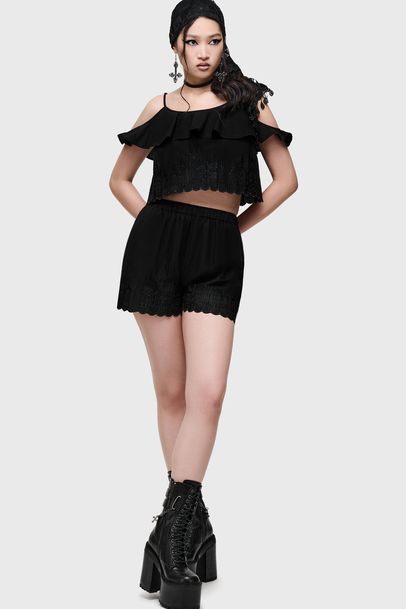 Thorned Spire Off The Shoulder Top
