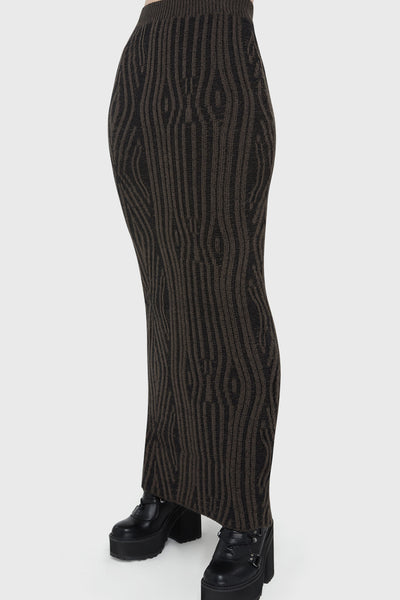 Thorned Woods Maxi Skirt