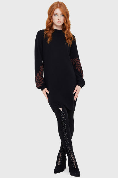 Thornwoven Sweater Dress | Killstar Thornwoven Sweater Dress | Killstar