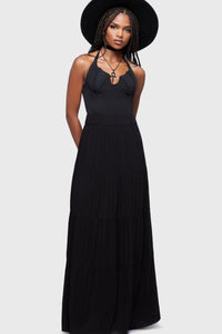 Thursday's Woe Maxi Skirt [Black]