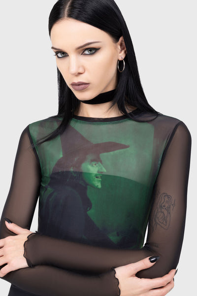 Truly Wicked Mesh Top