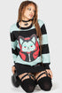 VAMPURR STRIPE SWEATER