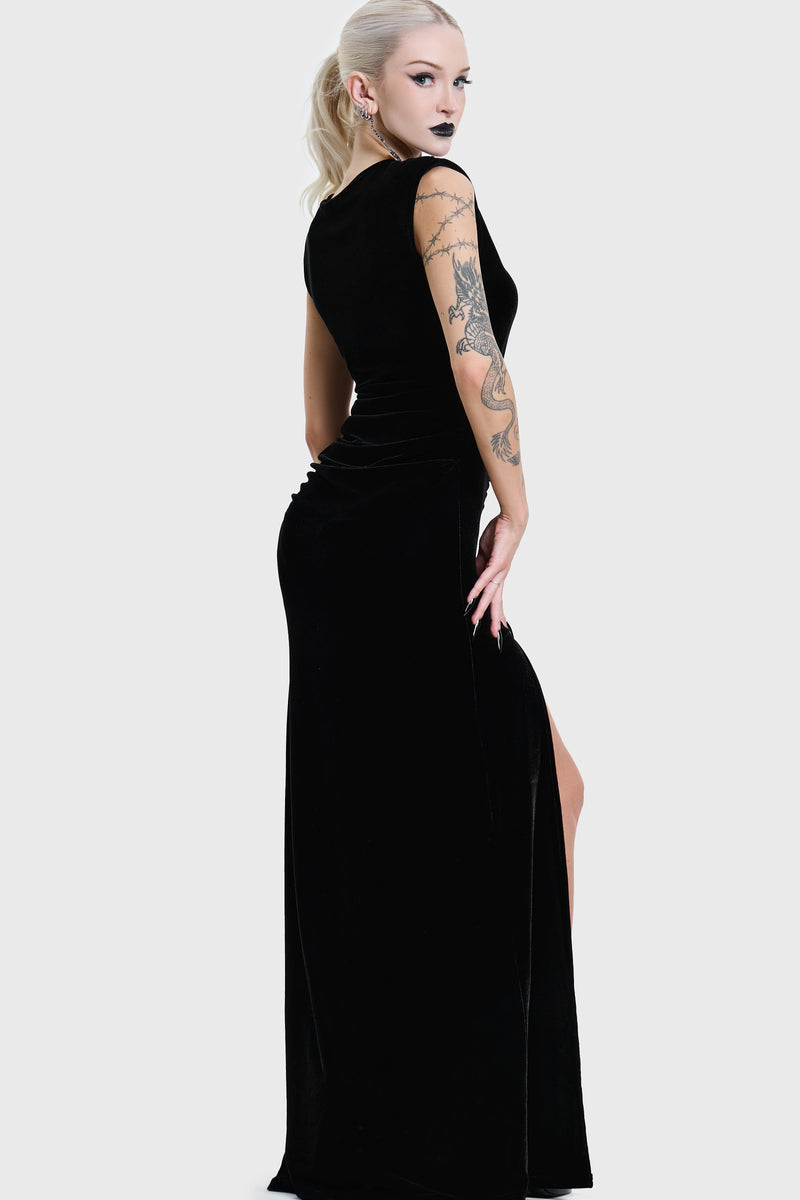 Nova Velvet Maxi Dress
