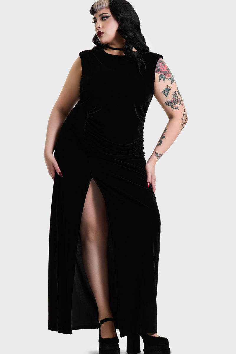 Nova Velvet Maxi Dress