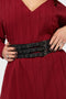 Venomous Rose Triple Buckle Belt