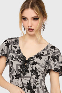 Venomous Rose Maxi Dress