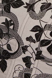 Venomous Rose Puffed Sleeve Corset Top