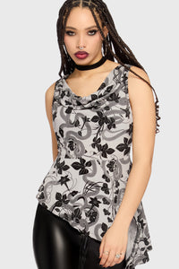 Venomous Rose Asymmetric Top