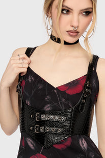 Venomous Rose Underbust Harness