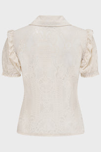 Vexina Collar Blouse [Ivory]