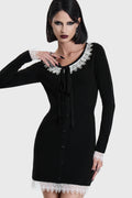 Victoria's Wrath Knitted Mini Dress
