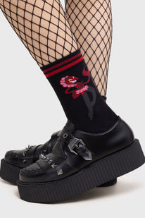 Villain So Evil Ankle Socks