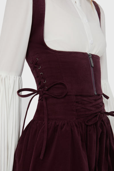 Violet's Ballad Underbust Corset [Mauve]