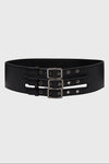 Venomous Rose Triple Buckle Belt