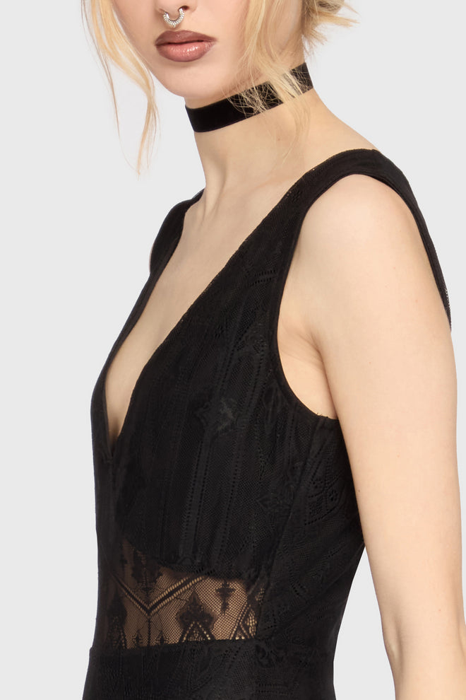 Vesper Wraith Midi Dress